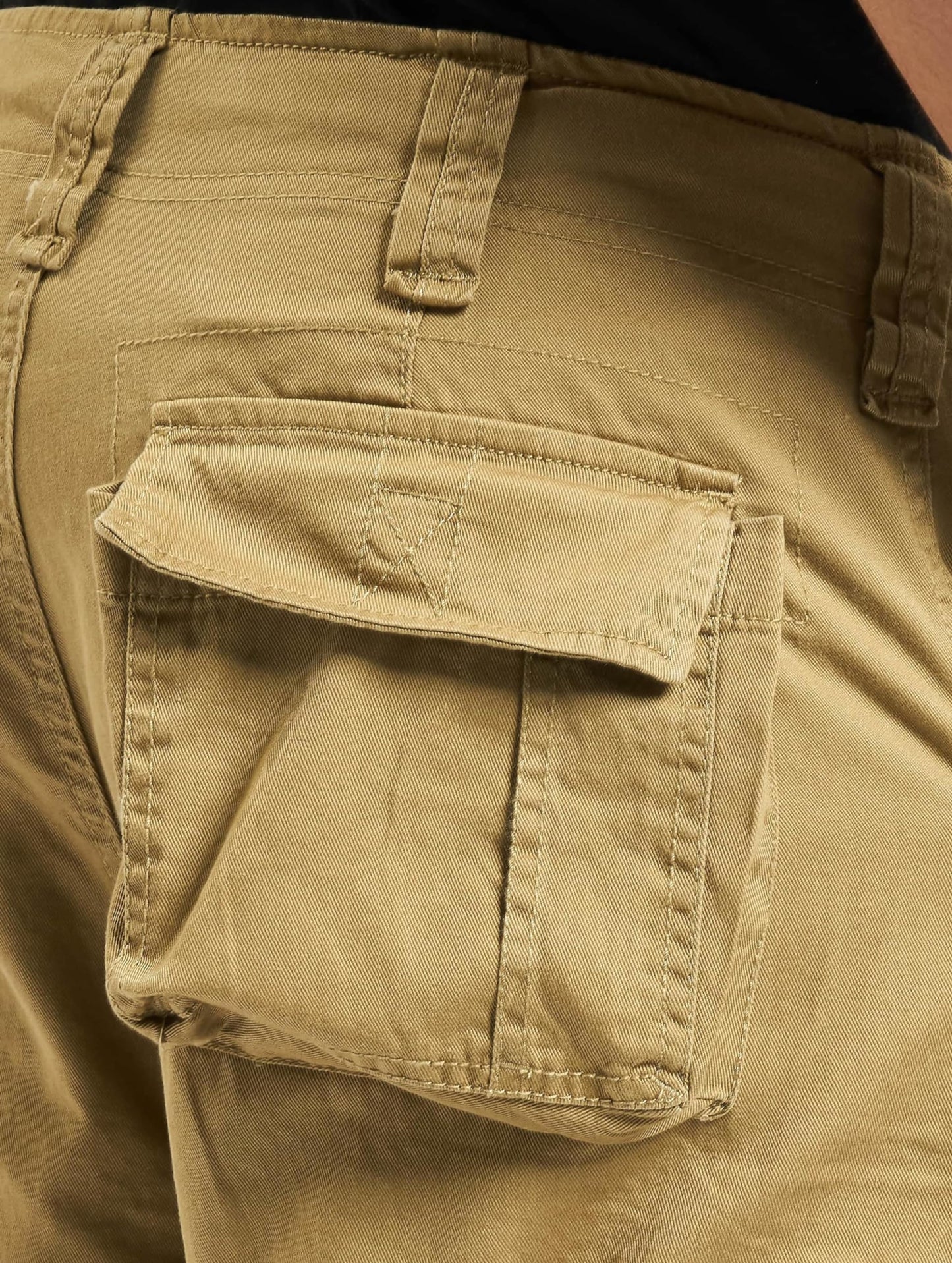 Brandit Men’s Urban Legend Shorts Beige – Vintage Military Cargo Shorts S