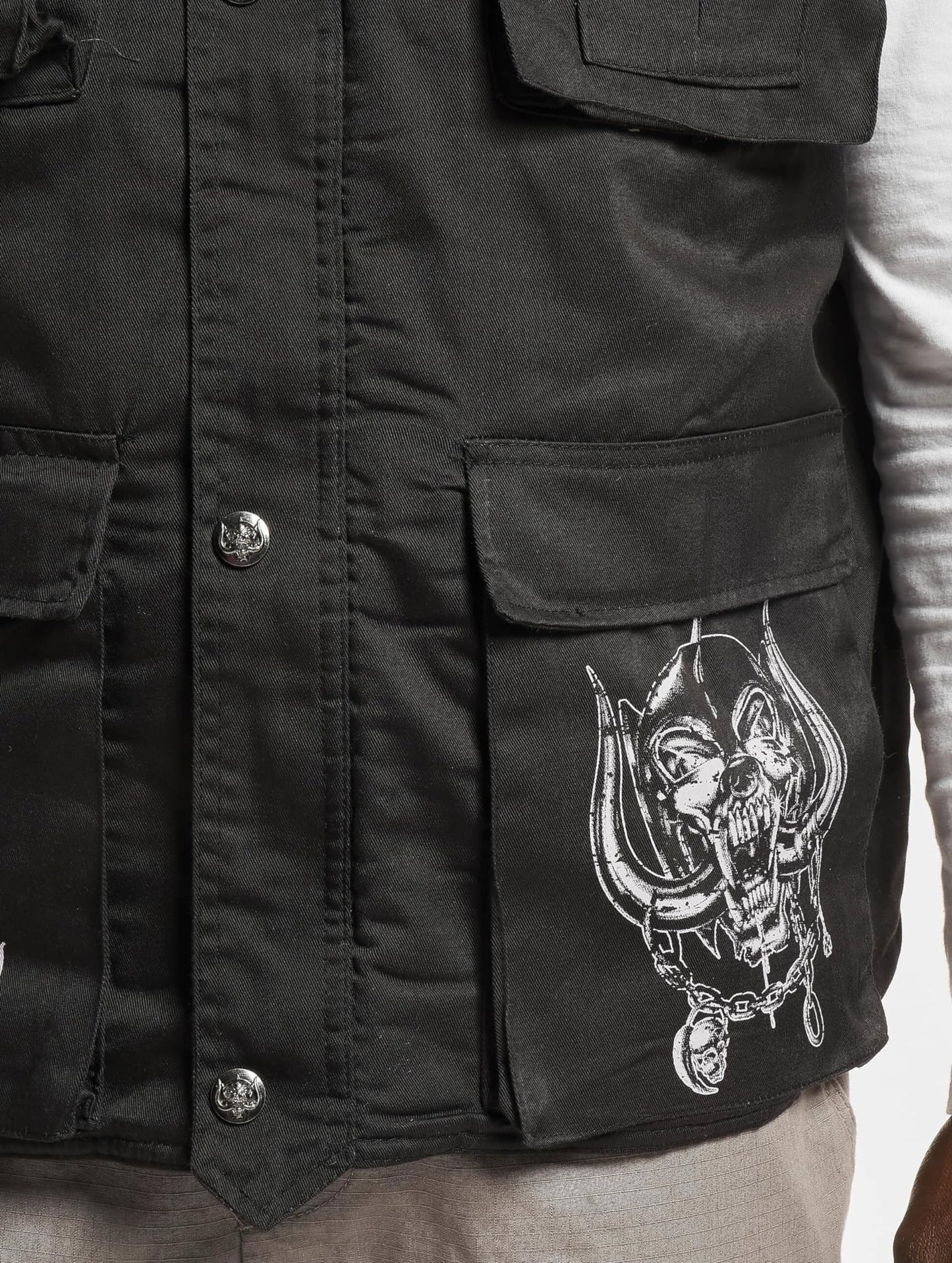 Brandit Motörhead Ranger Vest Black – Official Tactical Band Vest