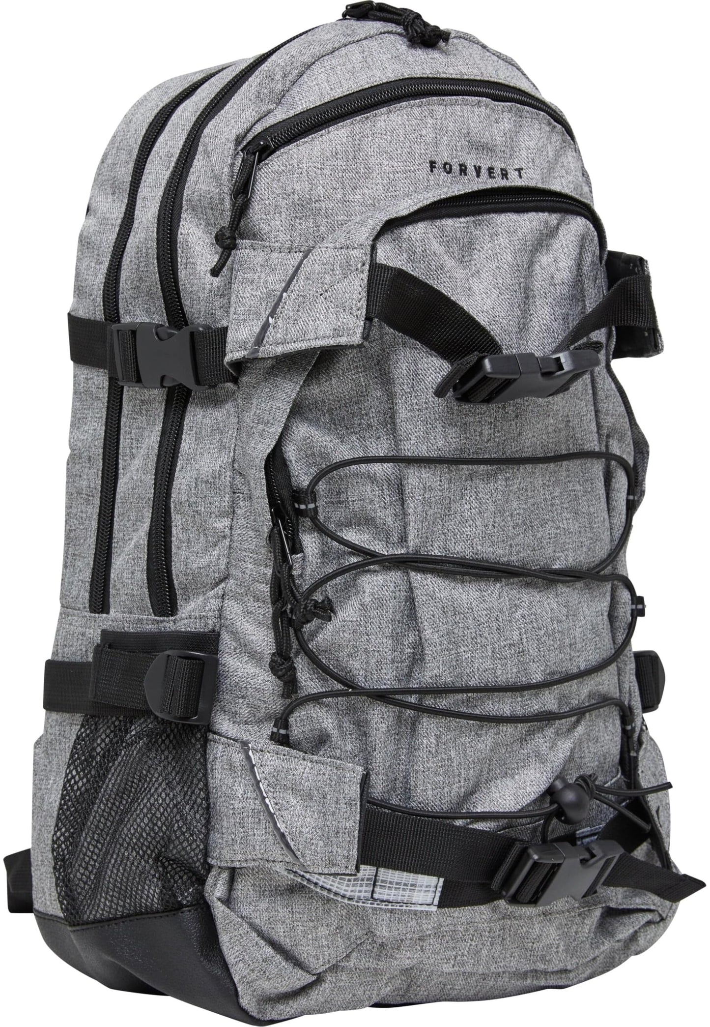 Forvert Melange Backpack – Grey, One Size, 48.5 cm with Laptop Compartment