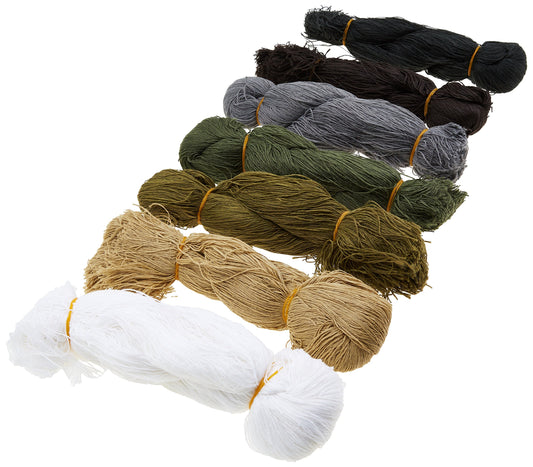 Mil-Tec Outdoor Ghillie Thread Kit Multi-Colour 58cm Camouflage
