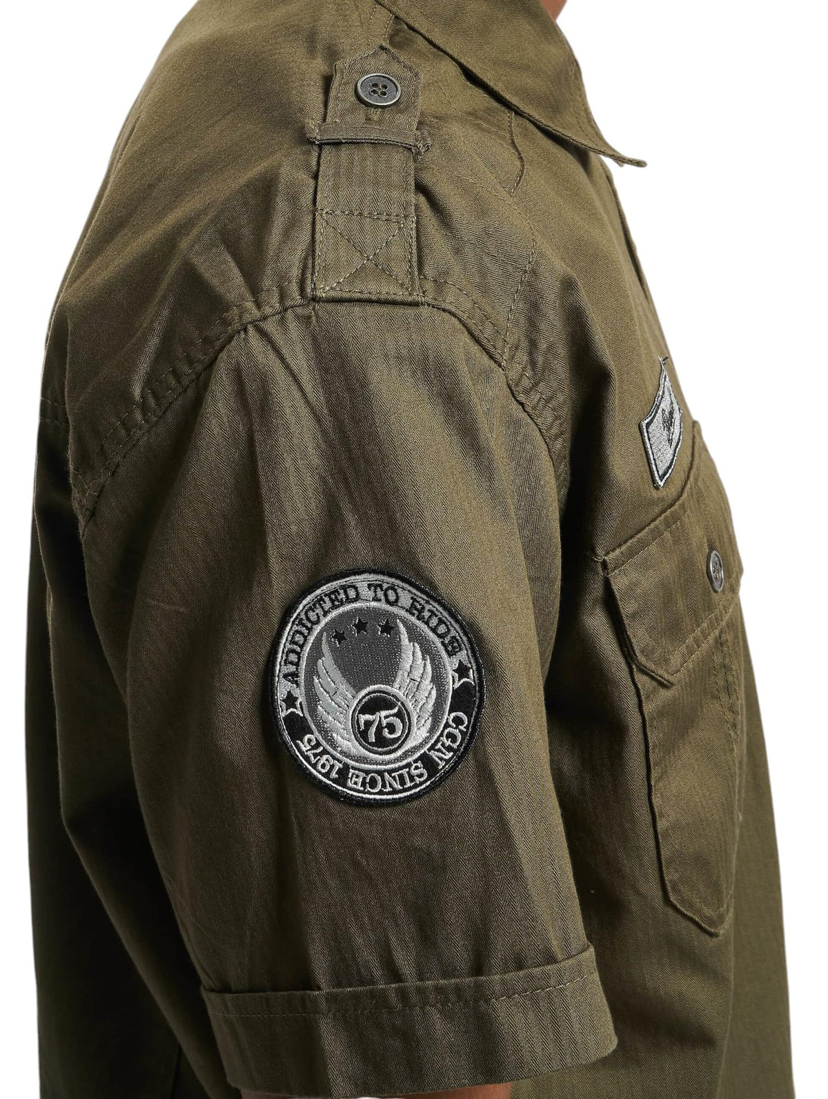 Brandit Luis Vintage Shirt Short Sleeve Olive