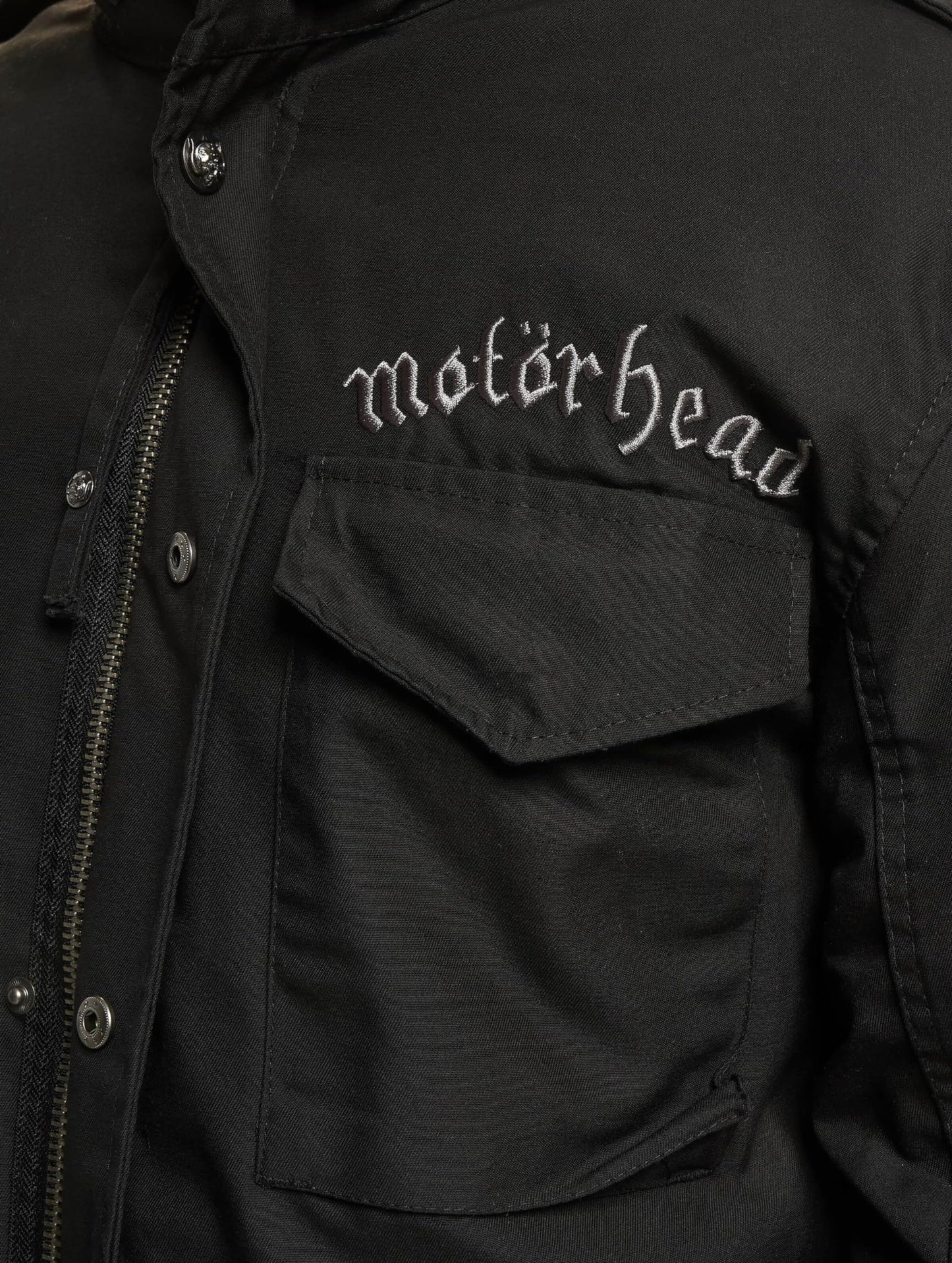 Brandit Motörhead M65 Jacket Black – Official Military Style Band Jacket