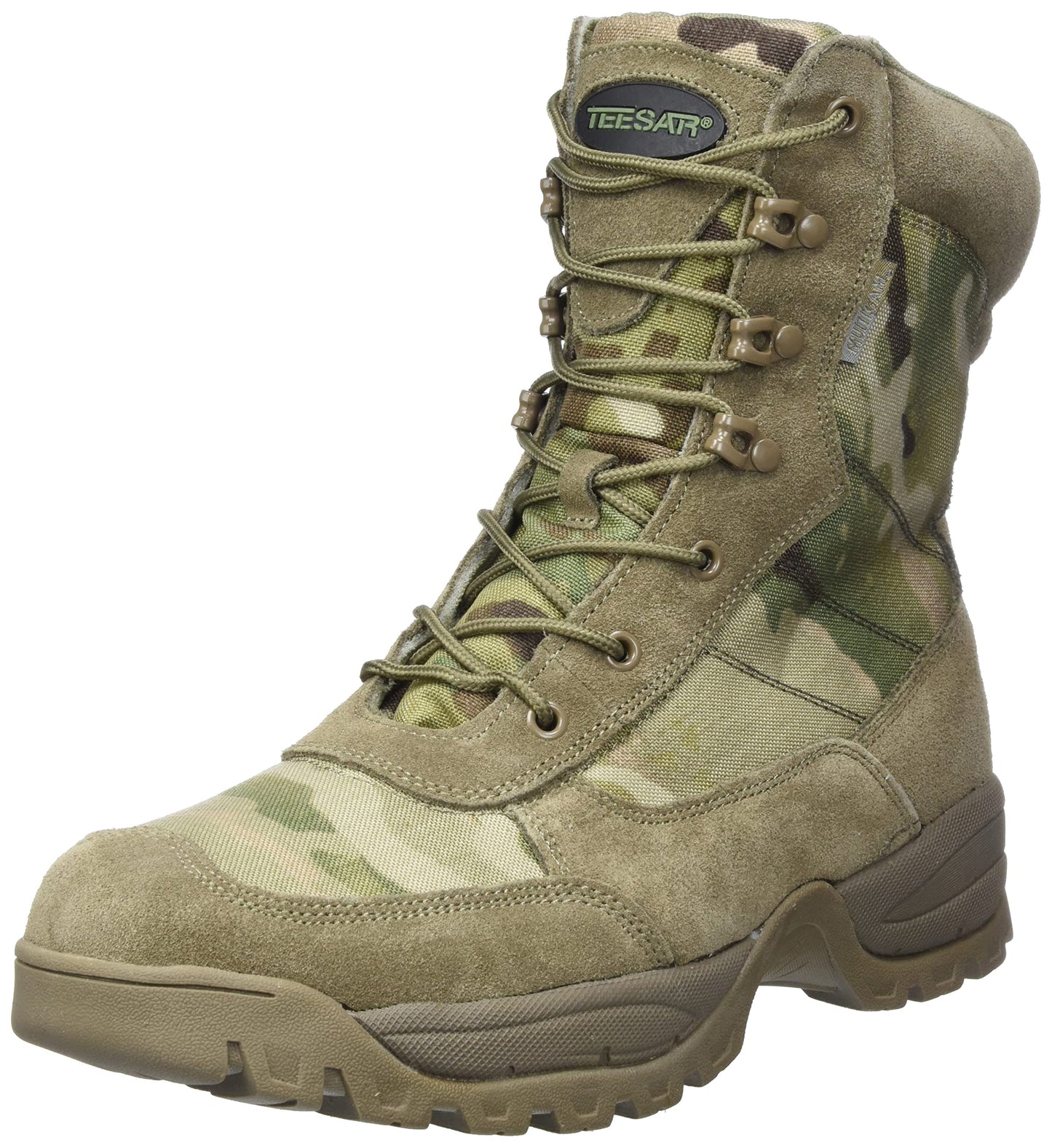 Mil-Tec Multicam Side Zip Tactical Army Boots Combat Military US 7