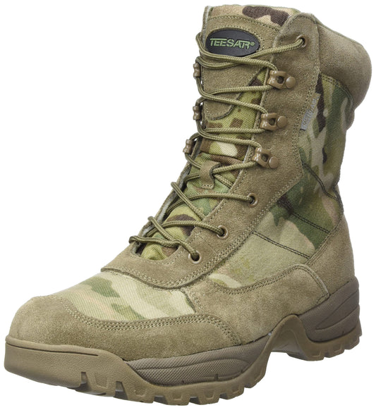 Mil-Tec Multicam Side Zip Tactical Army Boots Combat Military US 7