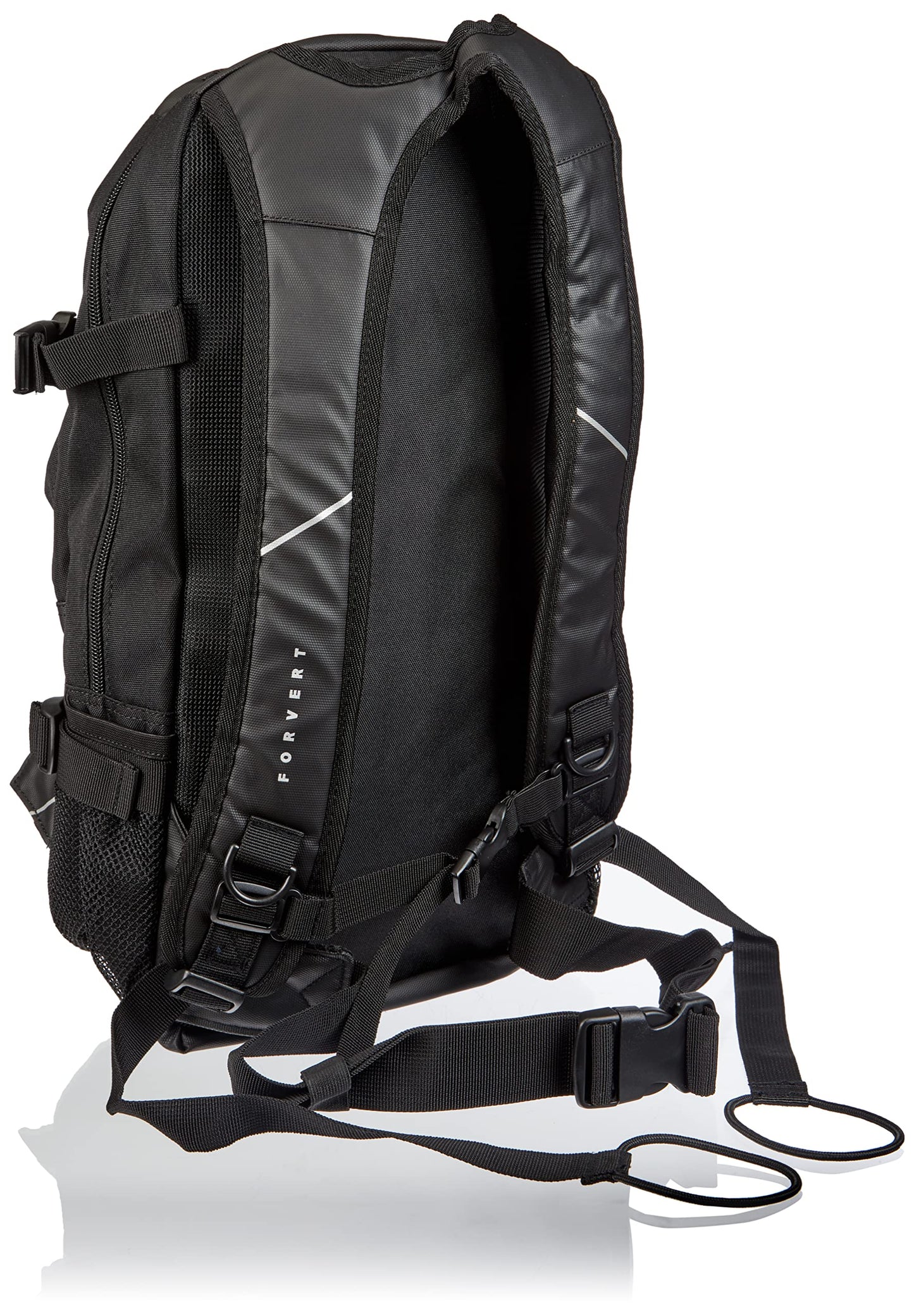 Forvert Backpack – Black, One Size, Durable Everyday Rucksack with Laptop Compartment