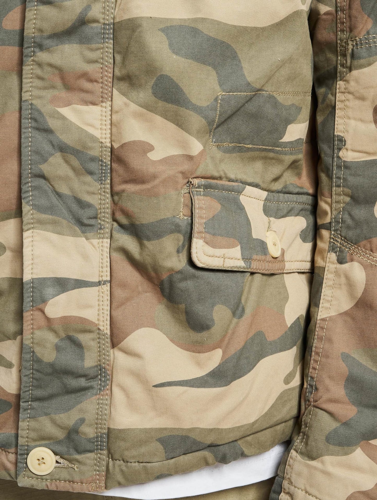 Brandit Britannia Winter Jacket Light Woodland 5XL – Men’s Camo Coat