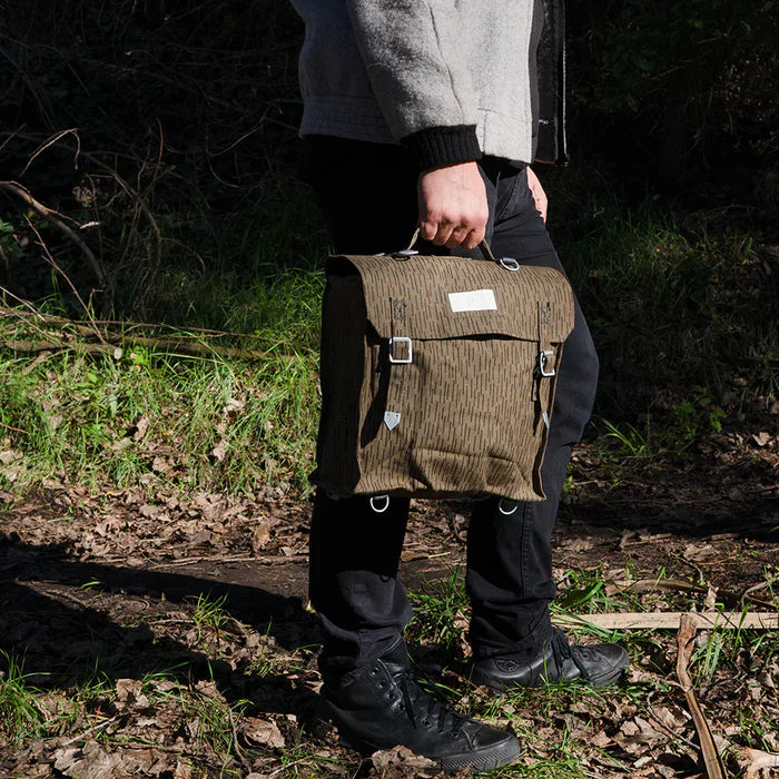 Original East German Army German Combat Pack with Suspenders – Used