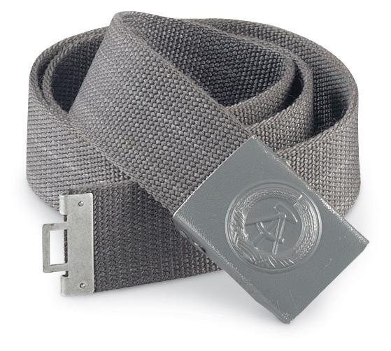 Original East German Army Belt Grey – Used