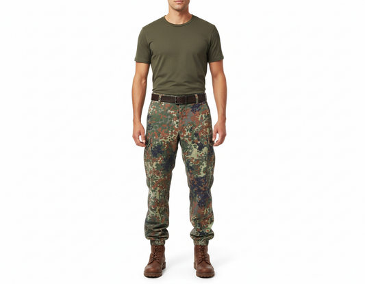 Original German Army Genuine Flectarn Military Combat Heavy Weight Field Pants