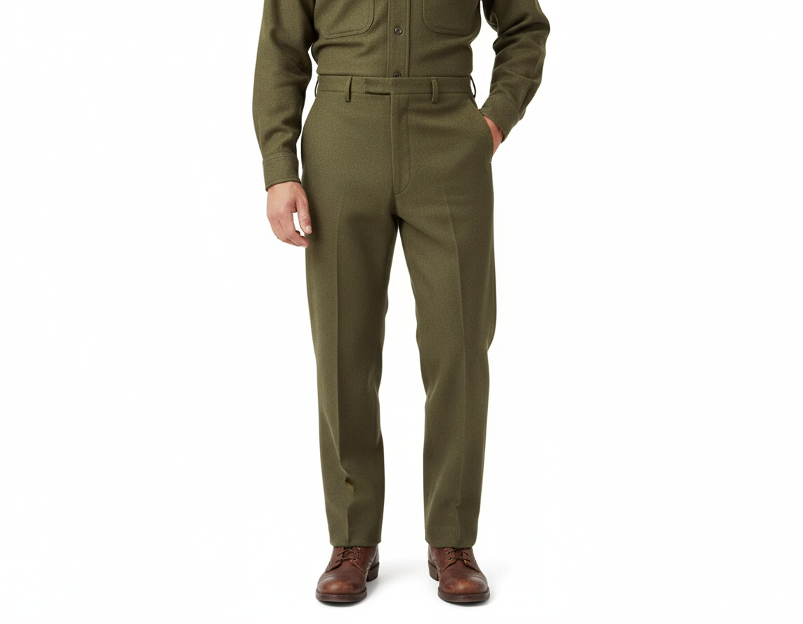 WW2 US M37 Wool Pants – Olive Drab Reproduction, Size 32