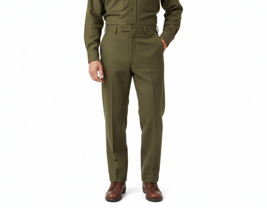 WW2 US M37 Wool Pants – Olive Drab Reproduction, Size 34