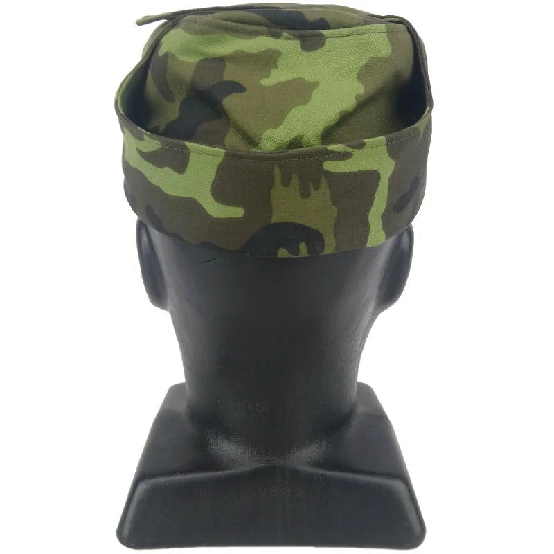 Original Czech Army Field Cap M95 Camo Ear Flaps M95 – Like New