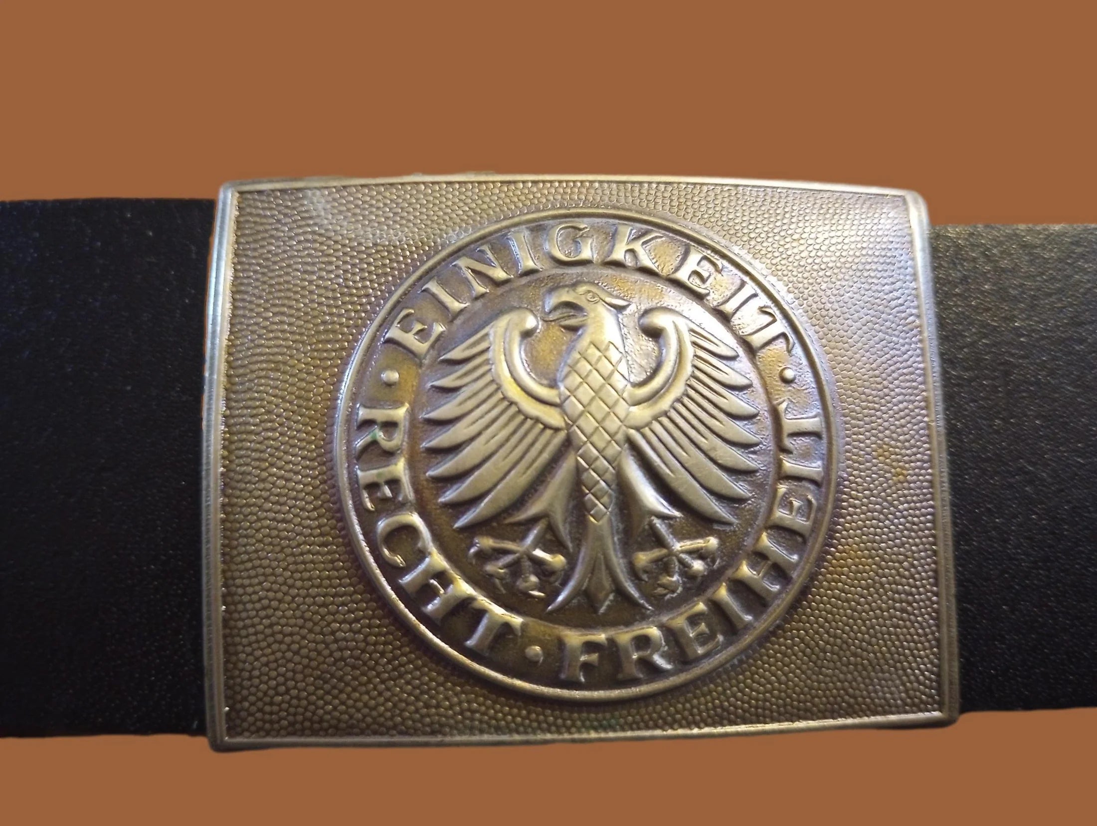 Original German Army Belt Black – Used