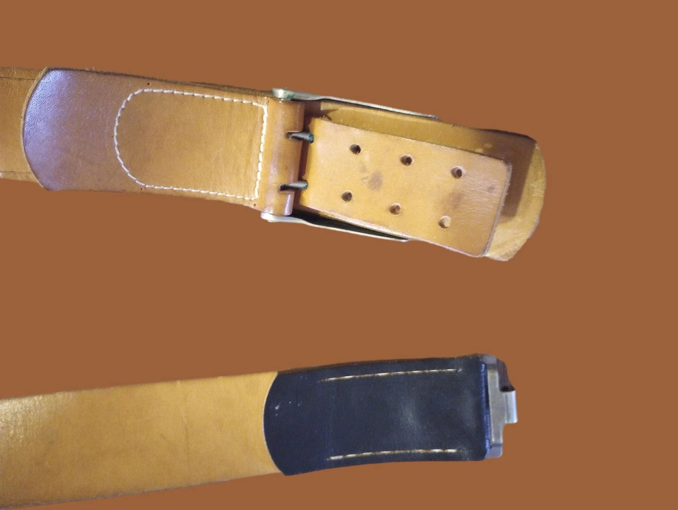 Original German Army Belt Black – Used