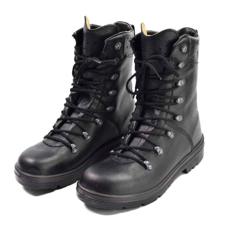 Original German Army Combat Boots Model 2007 Original Black – Like New