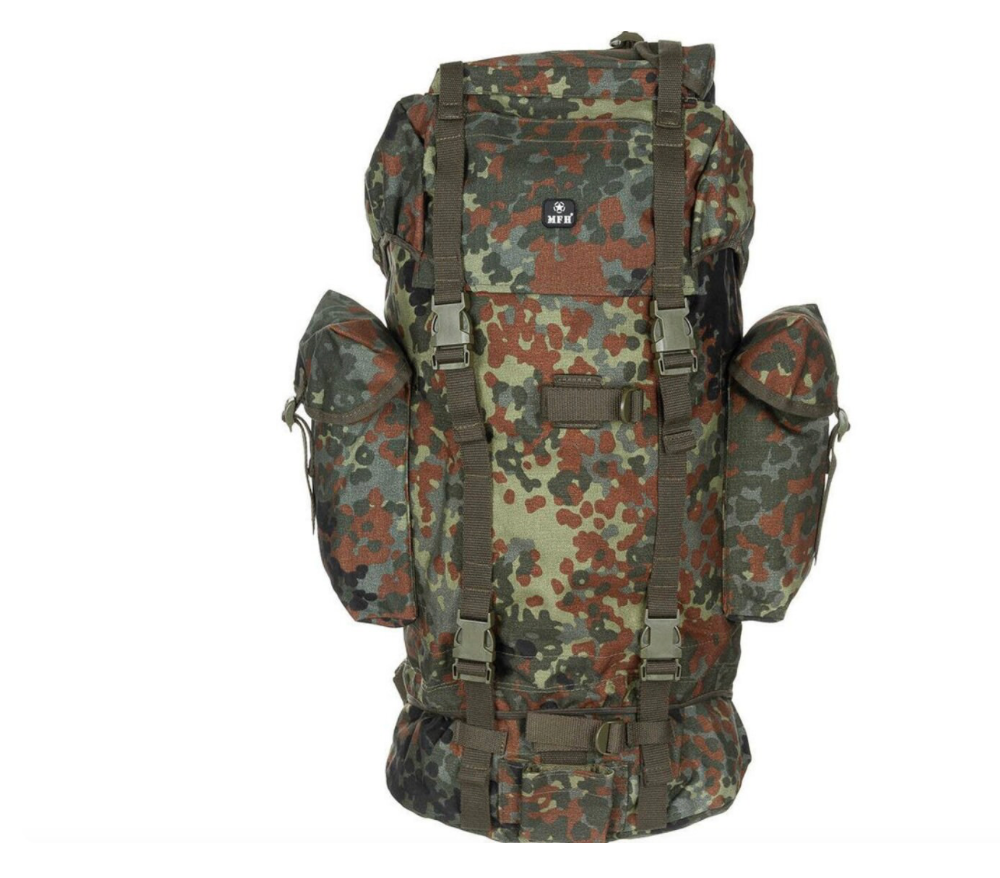 MFH German Army Combat Backpack 65L Replica Made of Original Material