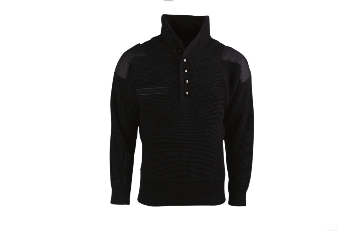 Mil-Tec Austrian Wool Alpin Sweater Black