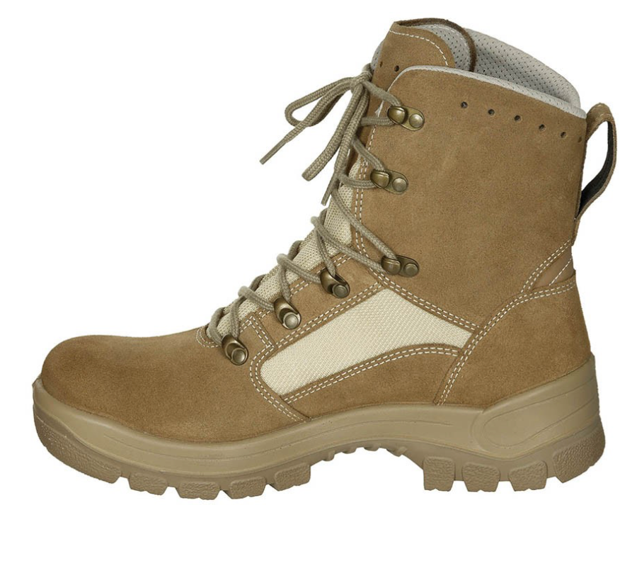 Original German Army Combat Boots Lady Haix Goretex Khaki – Like New