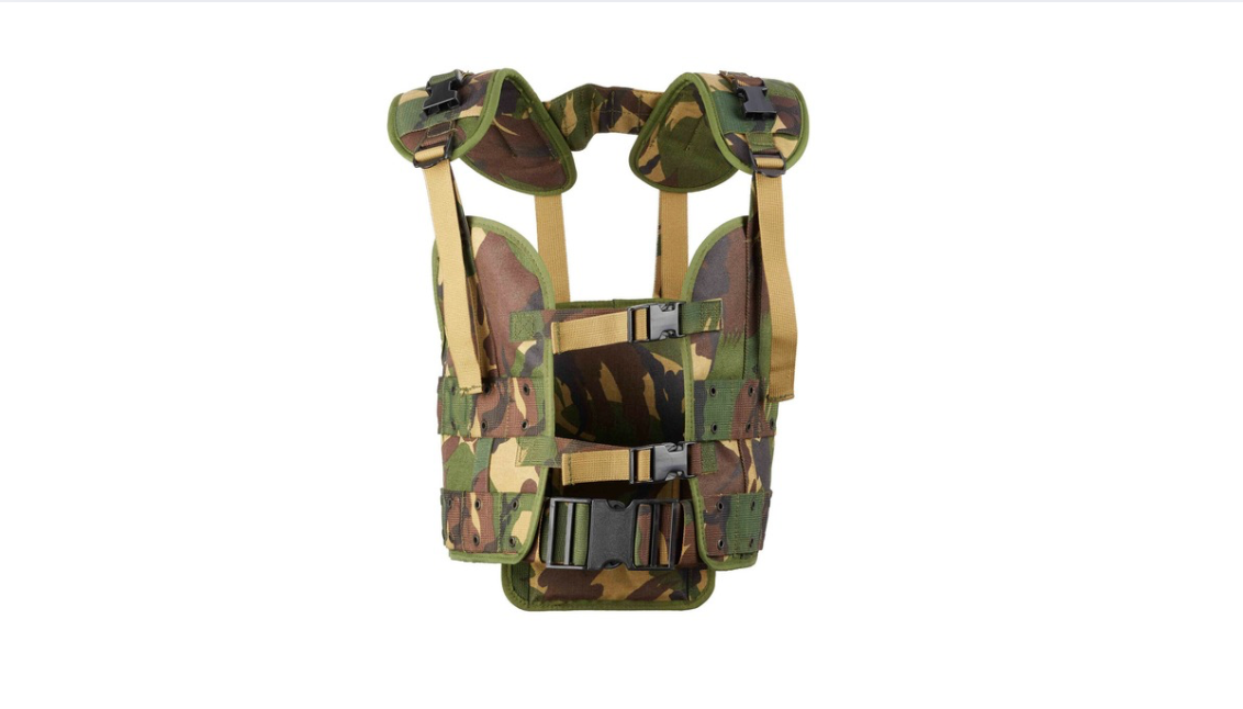 Original Dutch Army Vest Tactical Camo Tactical Load – Like New