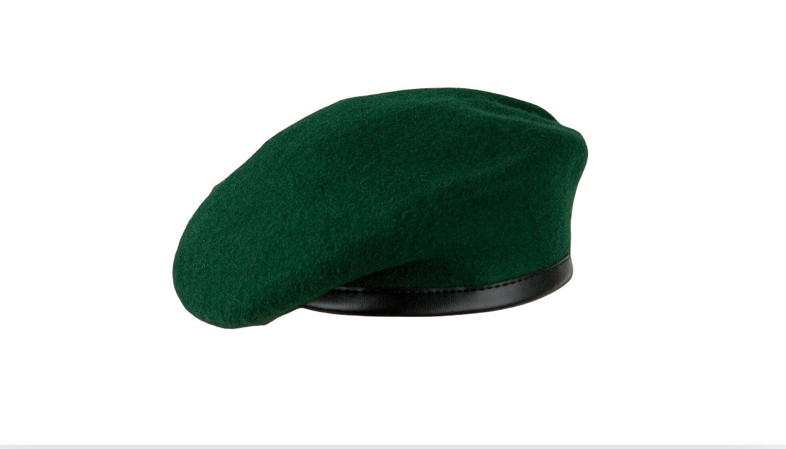 Mil-Tec German Genuine Green Beret 100% Wool
