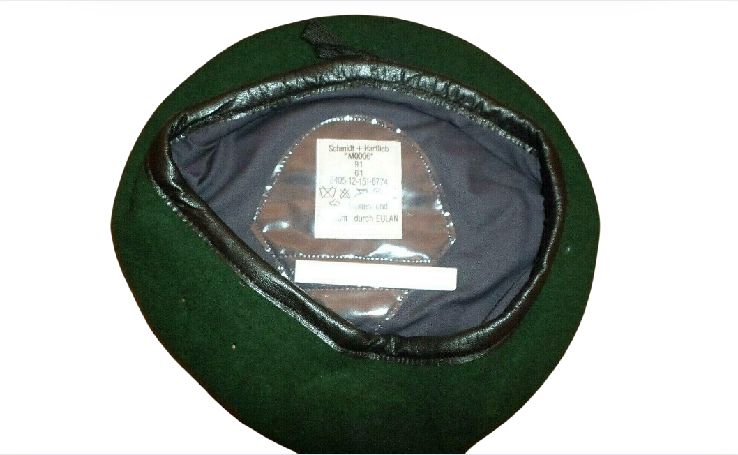 Mil-Tec German Genuine Green Beret 100% Wool