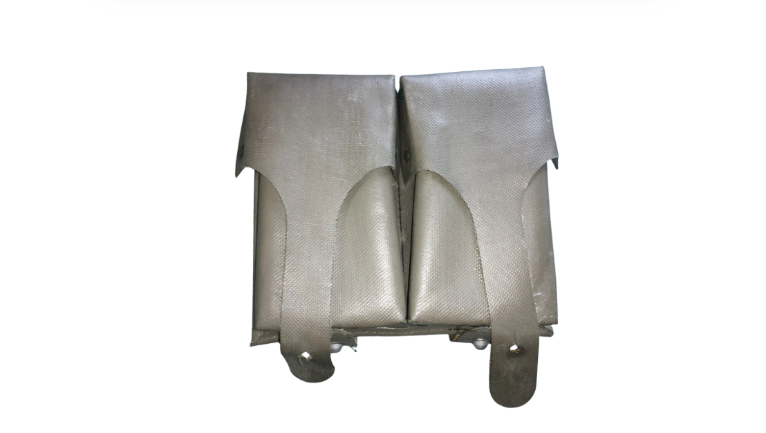 Original German Army G3 Old Style Coated Magazine Pouch – Used