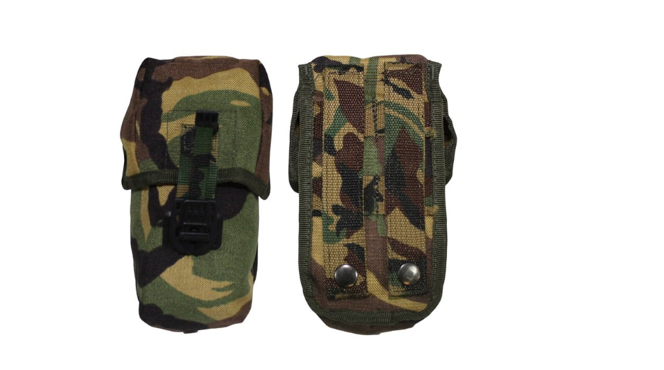 Original Dutch Army Magazine Pouch MOLLE Camo – Used