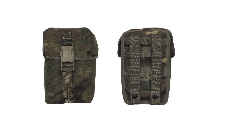 Original British Army Round Pouch Lmg 100 Osprey MK IV MTP – Like New