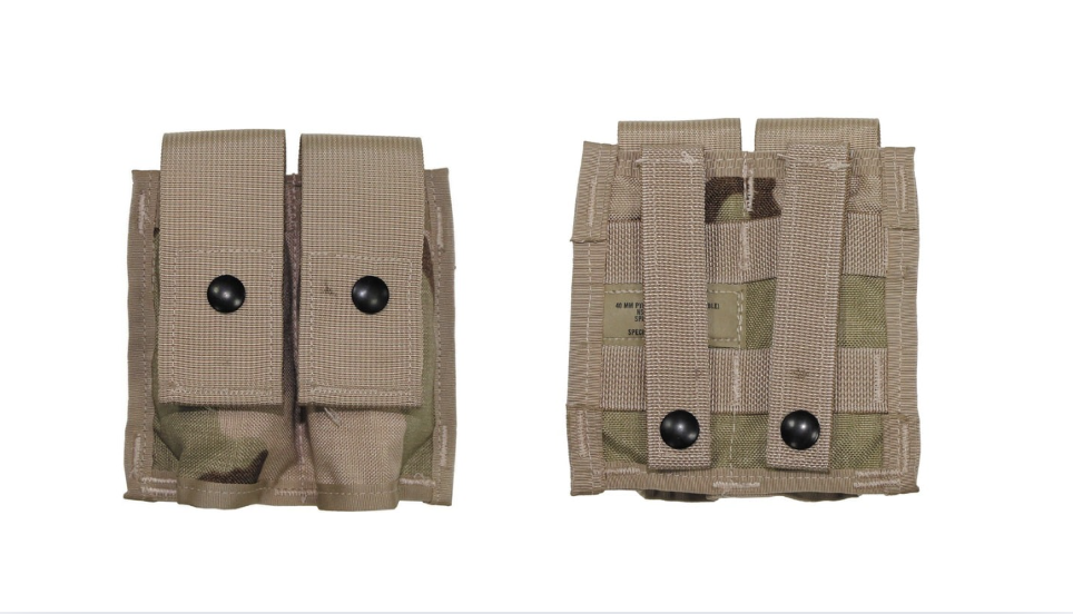 Original US Army Bullet Pouch MOLLE 3 Col.desert Orig. – Like New