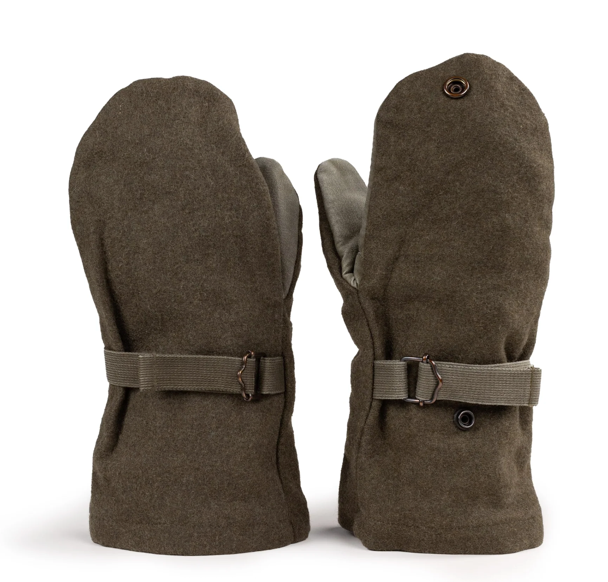 Original Austrian Army Mittens Green Shooting – Used