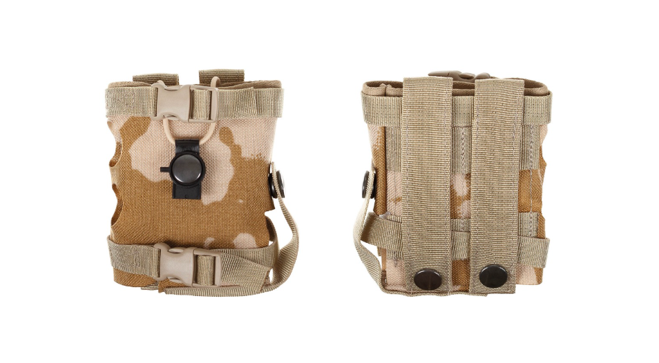 Original British Army Radio Pouch MOLLE Desert DPM – Used