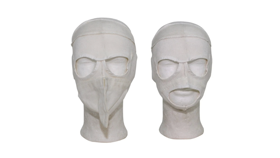 Original British Army Face Mask Arctic MK2 White – Like New