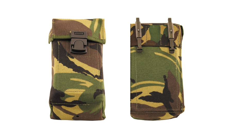 Original Dutch Army Magazine Pouch Alice Clip Camo – Used