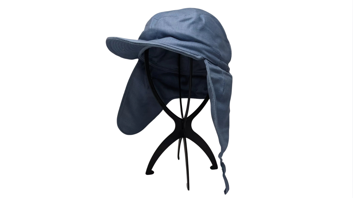 Original Swedish Army Winter Cap Civil Defence Blue – Like New