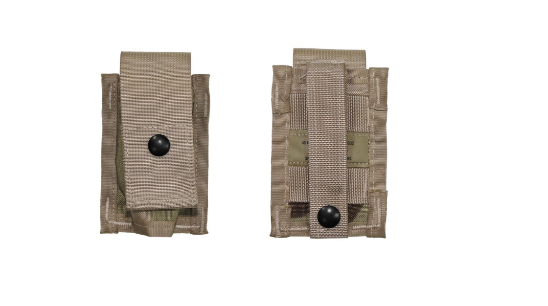 Original US Army Bullet Pouch MOLLE 3 Col.desert Orig. – Like New