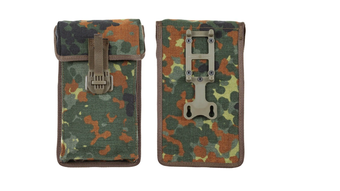 Original German Army Magazine Pouch MP2 Flecktarn – Like New