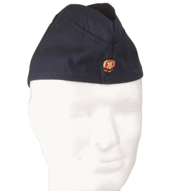 Original East German Army Cap Navy – Used