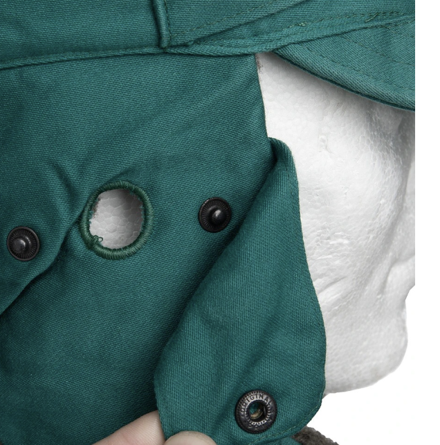 Original Austrian Army Winter Cap Green – Like New