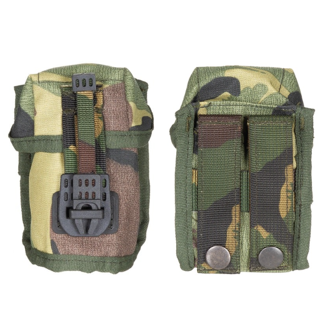 Original Dutch Army Grenade Pouch MOLLE Camo – Like New