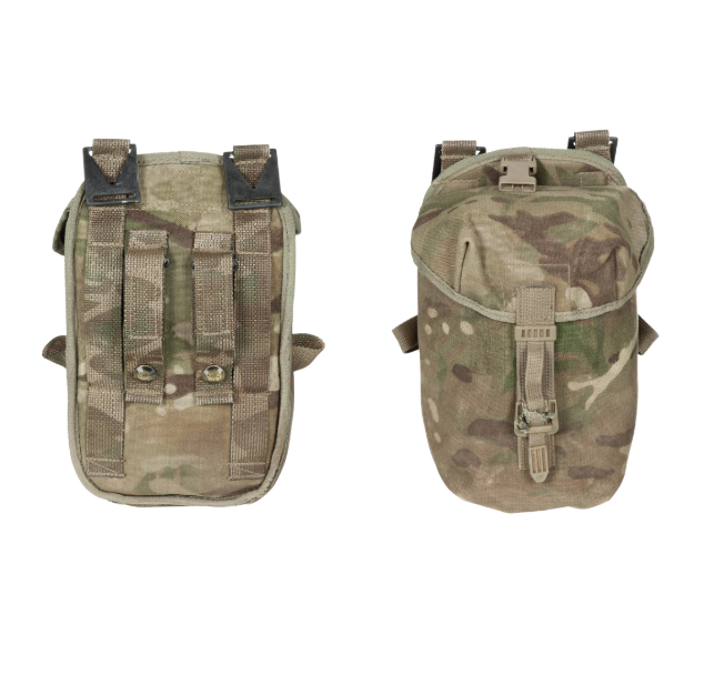 Original British Army Utility Pouch Camo MTP – Used