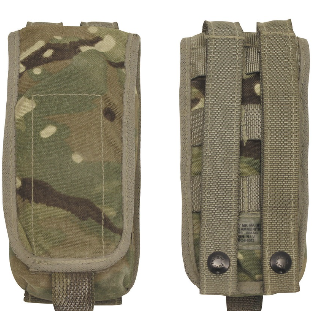 Original British Army Ammo Pouch Sa 80 Osprey MK IV Camo MTP – Used
