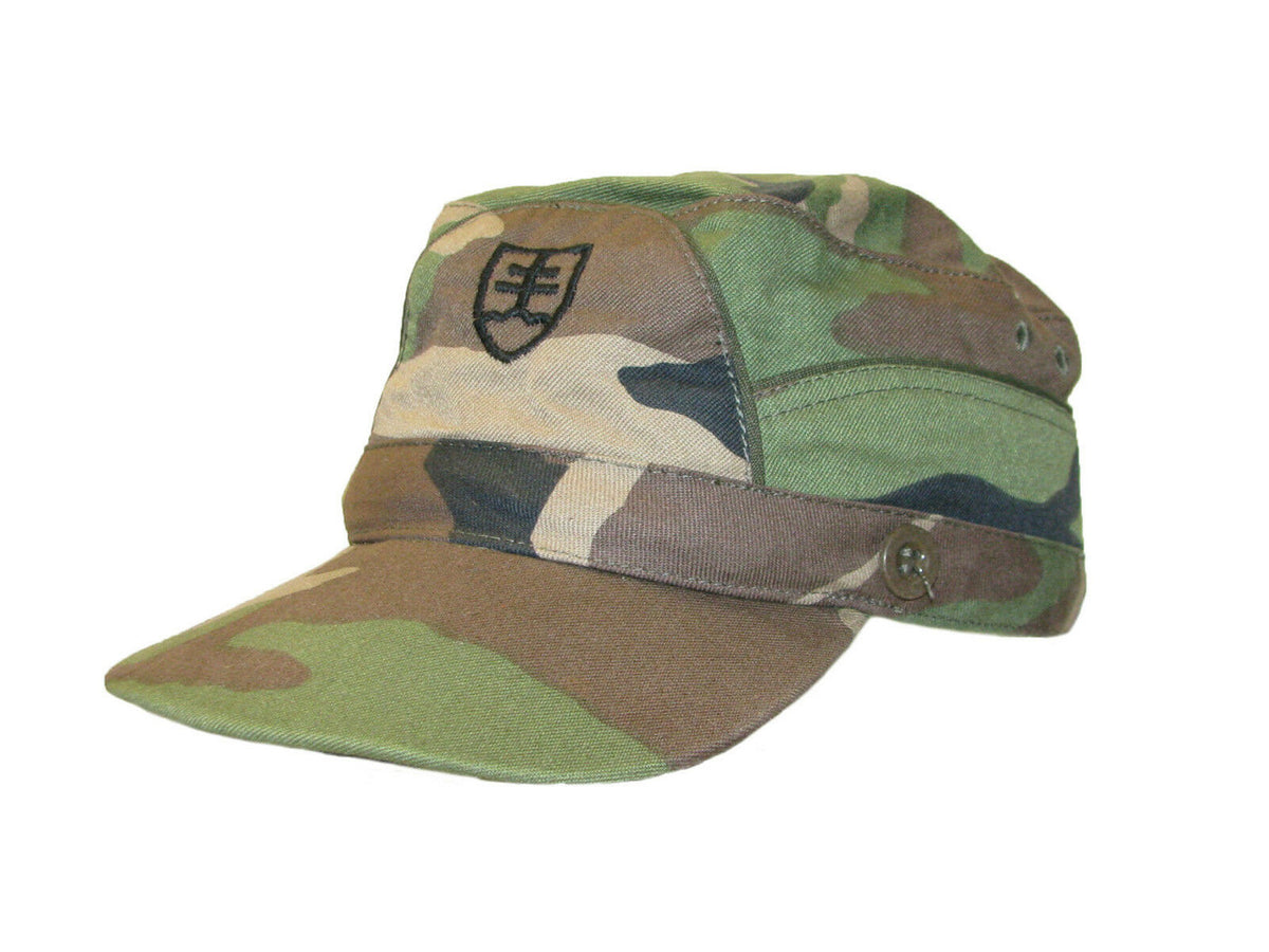 Original Czech Army Camo M97 Field Hat – Used