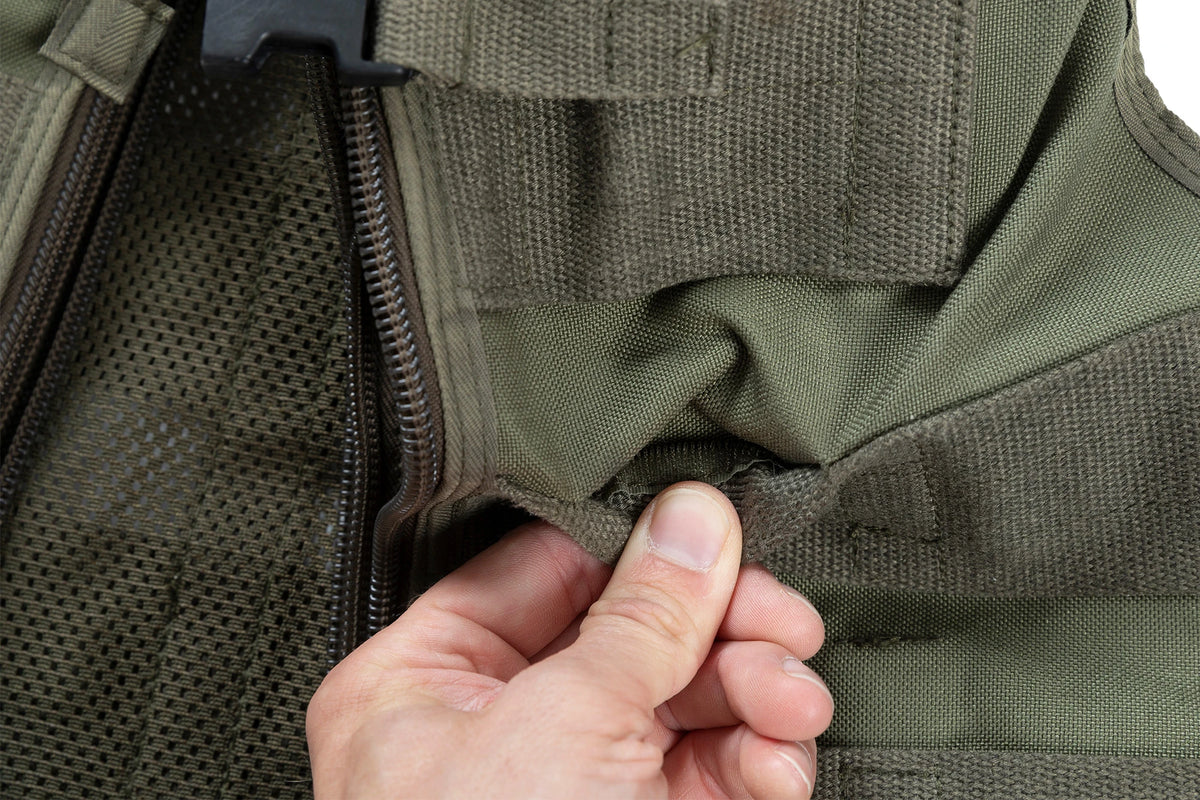 Original Austrian Army Vest Tactical Kaz03 Green – Used