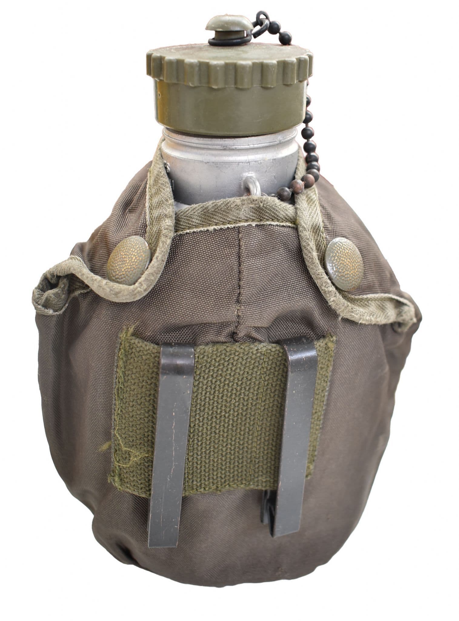 Original Austrian Army Bottle with Aluminum Cup and Nylon Cover