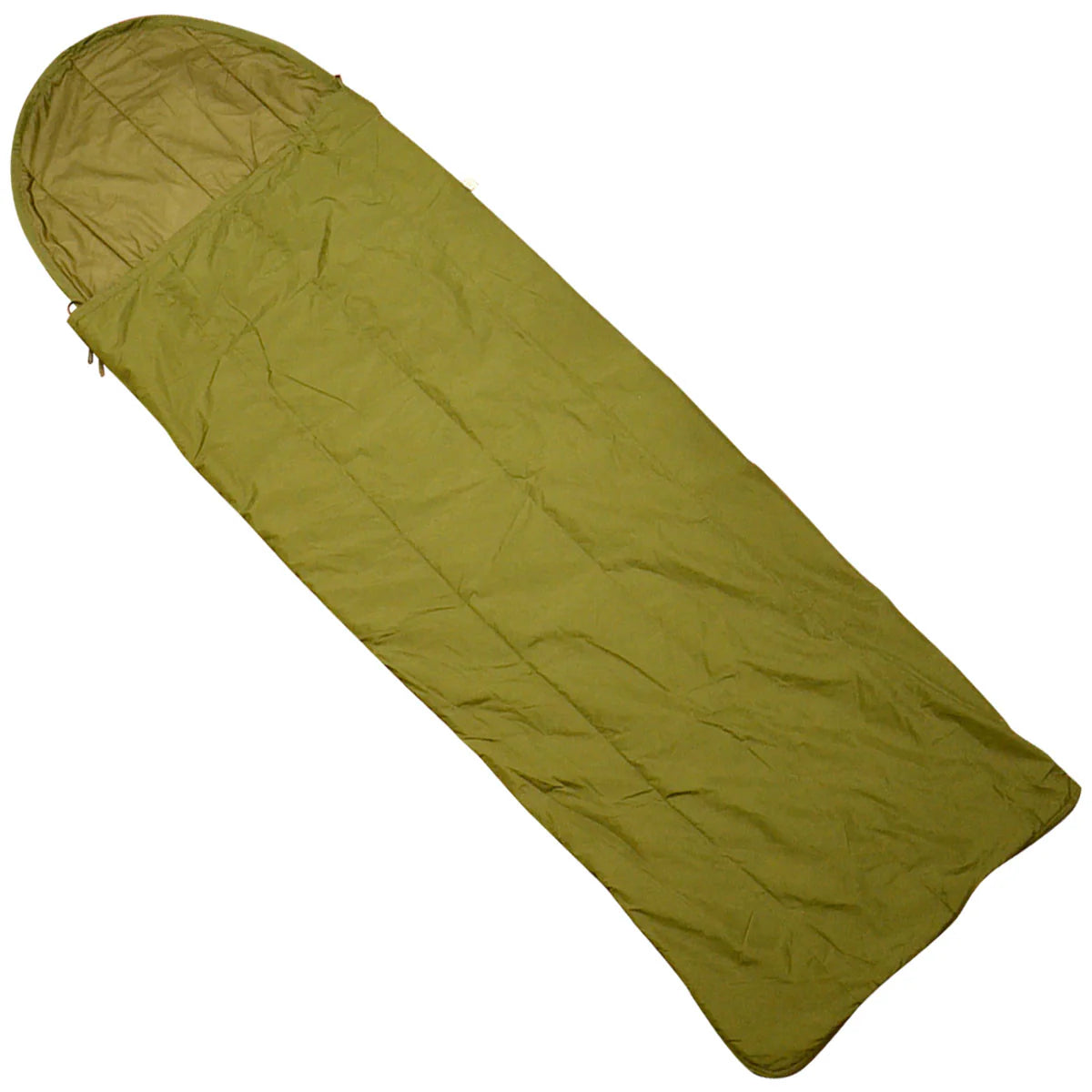 Original British Army Sleeping Bag Green Warm Weather – Used