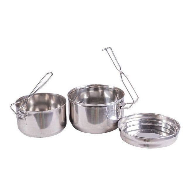Czech Army 3-Piece Stainless Steel Mess Kit