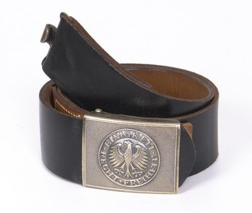 Original German Army Belt Black – Used