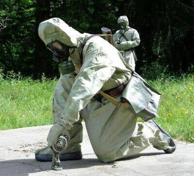 Original Polish Army Pl NBC Protective Set Green – Used