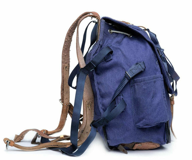 Original Romanian Army Backpack Blue – Used