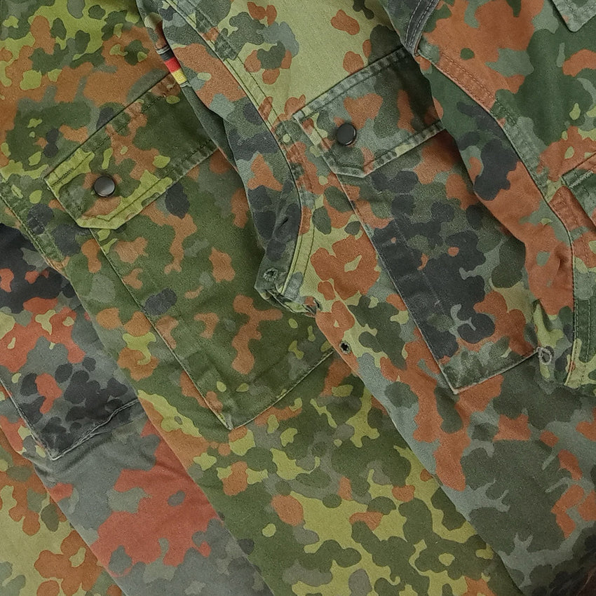 Mil-Tec German Genuine Flectar Parka with Liner Flecktarn